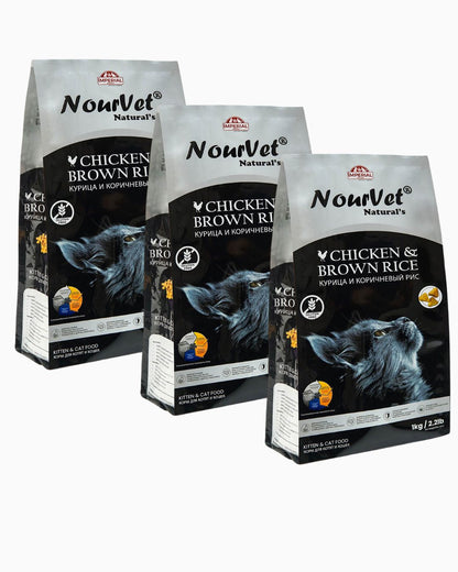 Nourvet Natural (Chicken) Kitten & Cat Food
