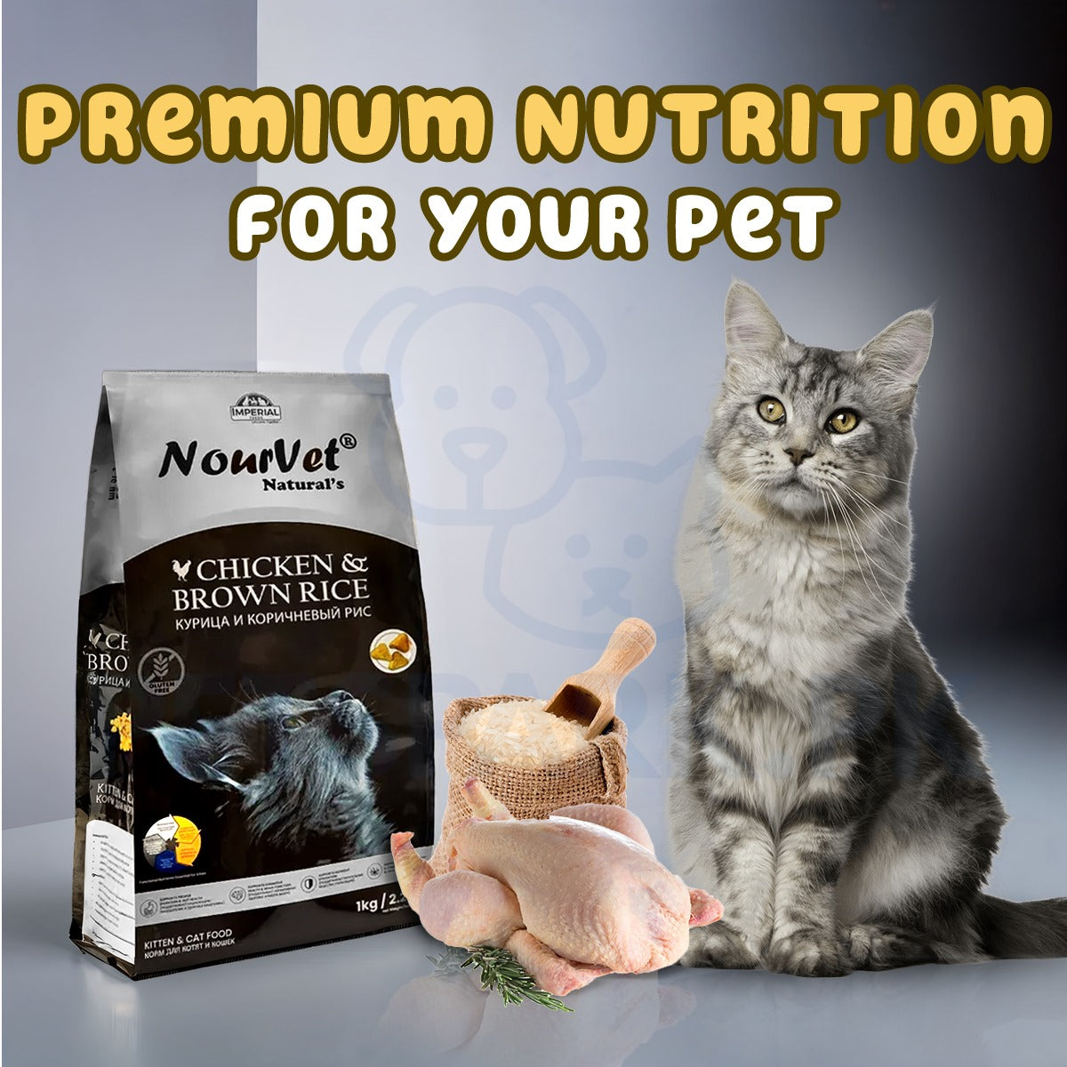 Nourvet Natural (Chicken) Kitten & Cat Food
